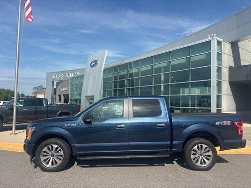 Blue 2018 Ford F-150 XL