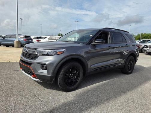 Carbonized Gray Metallic 2024 Ford Explorer Timberline