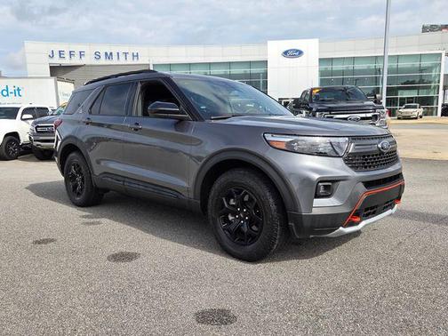 Carbonized Gray Metallic 2024 Ford Explorer Timberline