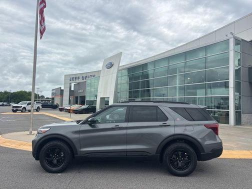 Carbonized Gray Metallic 2024 Ford Explorer Timberline