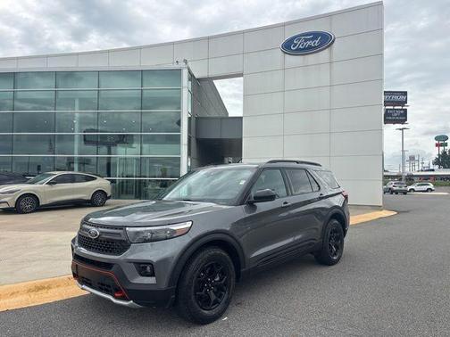 Carbonized Gray Metallic 2024 Ford Explorer Timberline