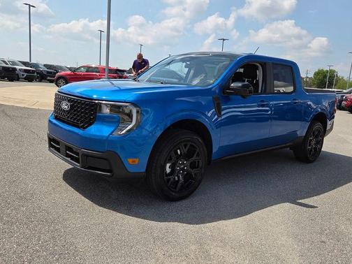 Blue 2026 Ford Maverick Lariat