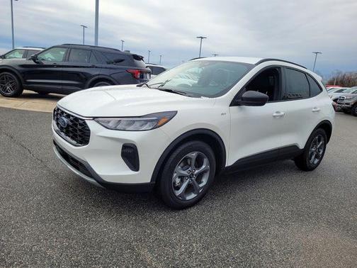 star white metallic tri-coat 2026 Ford Escape ST-Line