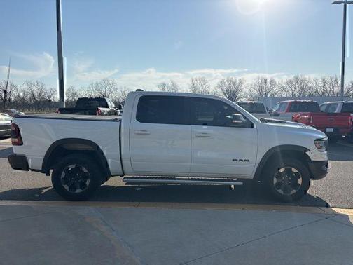 Bright White Clearcoat 2020 RAM 1500 Rebel