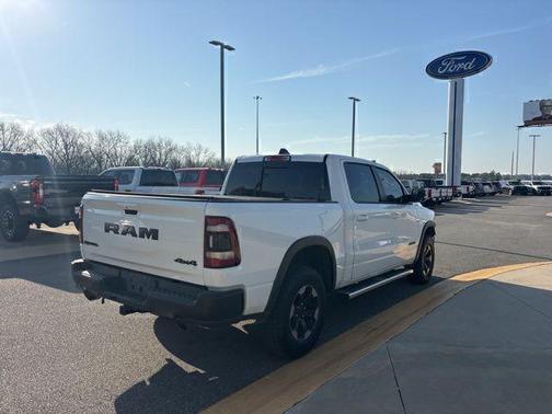 Bright White Clearcoat 2020 RAM 1500 Rebel