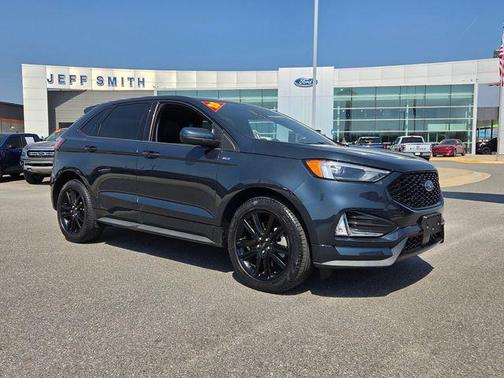 Stone Blue Metallic 2023 Ford Edge ST Line