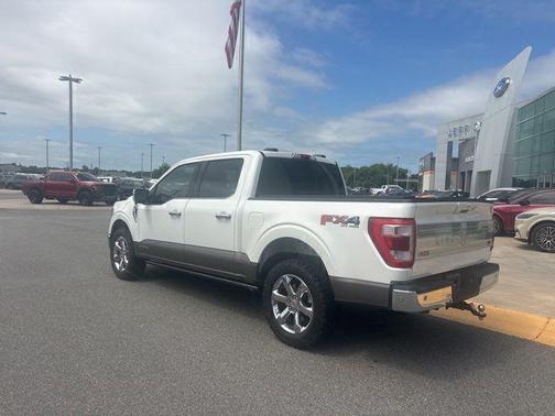 Star White Metallic Tri-Coat 2021 Ford F-150 King Ranch