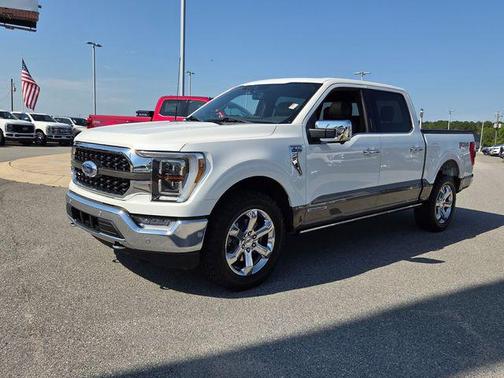 Star White Metallic Tri-Coat 2021 Ford F-150 King Ranch