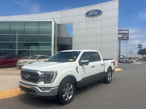 Star White Metallic Tri-Coat 2021 Ford F-150 King Ranch