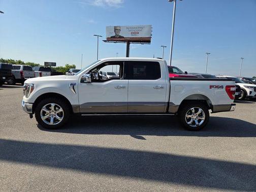 Star White Metallic Tri-Coat 2021 Ford F-150 King Ranch