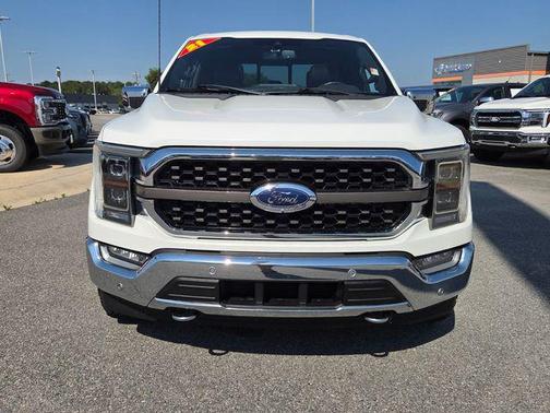 Star White Metallic Tri-Coat 2021 Ford F-150 King Ranch