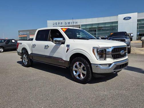 Star White Metallic Tri-Coat 2021 Ford F-150 King Ranch