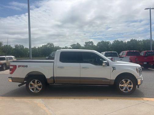 Star White Metallic Tri-Coat 2021 Ford F-150 King Ranch