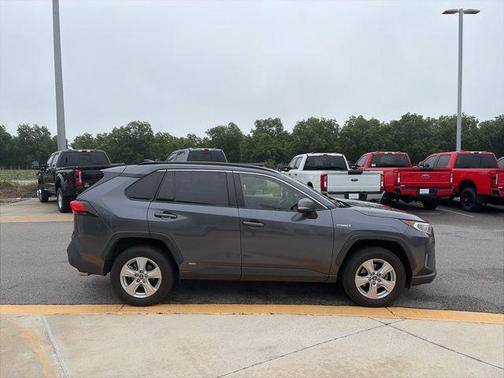 Gray 2019 Toyota RAV4 Hybrid XLE