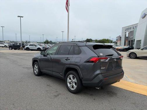 Gray 2019 Toyota RAV4 Hybrid XLE