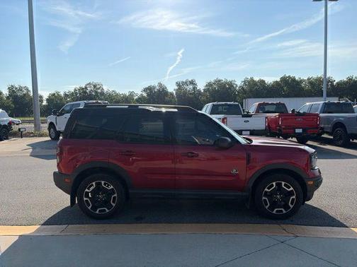Rapid Red Metallic Tinted Clearcoat 2021 Ford Bronco Sport Outer Banks