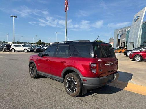 Rapid Red Metallic Tinted Clearcoat 2021 Ford Bronco Sport Outer Banks