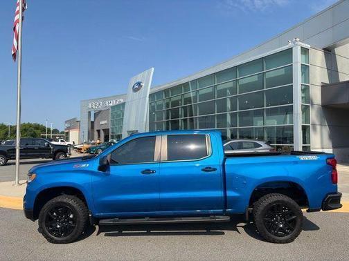 Glacier Blue Metallic 2024 Chevrolet Silverado 1500 LT Trail Boss
