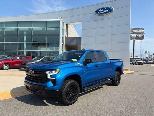 Glacier Blue Metallic 2024 Chevrolet Silverado 1500 LT Trail Boss