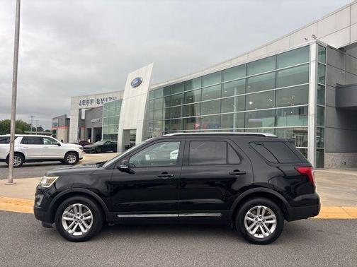Shadow Black 2017 Ford Explorer XLT