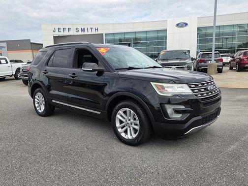 Shadow Black 2017 Ford Explorer XLT