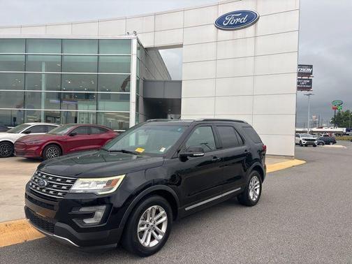 Shadow Black 2017 Ford Explorer XLT