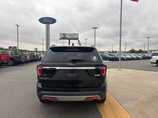Shadow Black 2017 Ford Explorer XLT