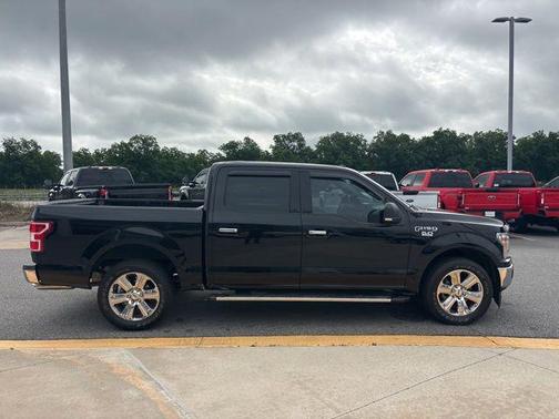 Shadow Black 2018 Ford F-150 XLT