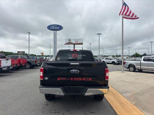 Shadow Black 2018 Ford F-150 XLT
