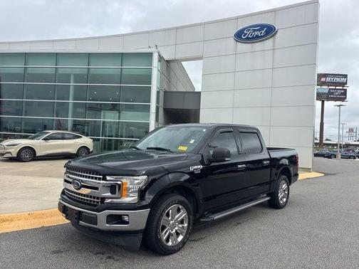 Shadow Black 2018 Ford F-150 XLT