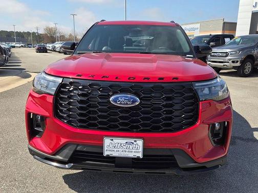 Red Metallic 2026 Ford Explorer ST-Line