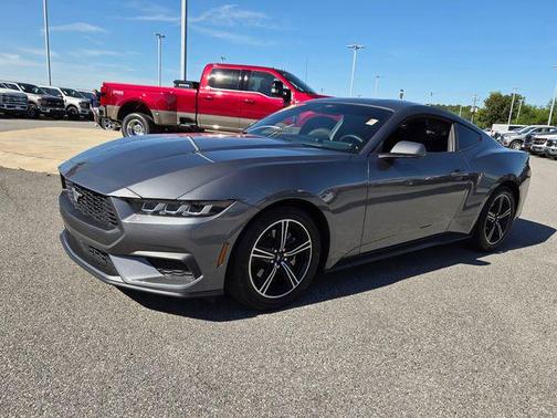 Carbonized Gray Metallic 2025 Ford Mustang EcoBoost
