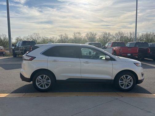 White Platinum 2016 Ford Edge SEL