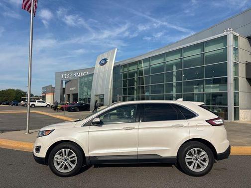 White Platinum 2016 Ford Edge SEL