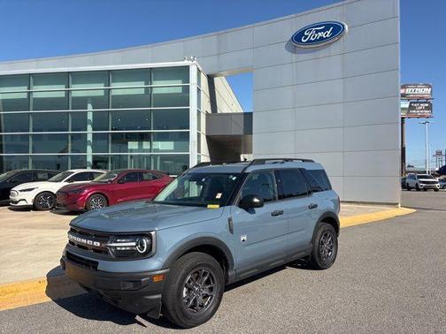 Azure Gray Metallic Tri-Coat 2024 Ford Bronco Sport Big Bend