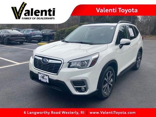 Crystal White Pearl 2020 Subaru Forester Limited