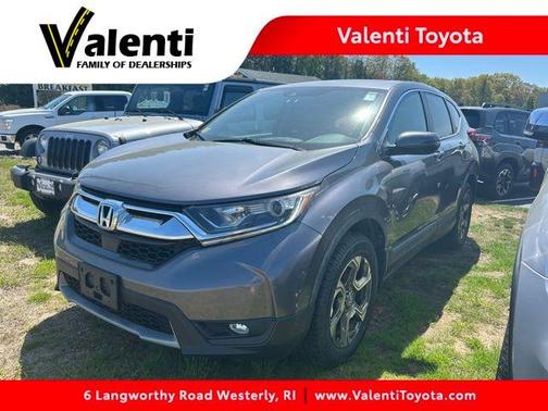 Gray 2017 Honda CR-V EX-L