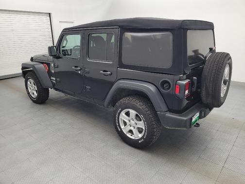 Black Clearcoat 2018 Jeep Wrangler Unlimited Sport