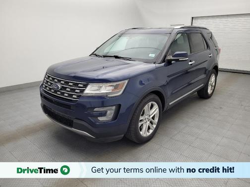 Blue Jeans Metallic 2017 Ford Explorer Limited