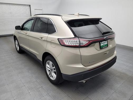 White Gold Metallic 2017 Ford Edge SEL
