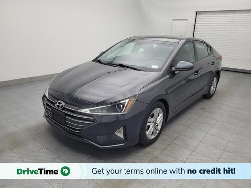 Portofino Gray 2020 Hyundai ELANTRA SEL