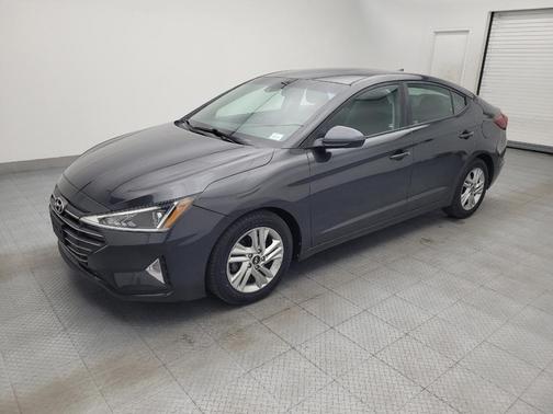 Portofino Gray 2020 Hyundai ELANTRA SEL