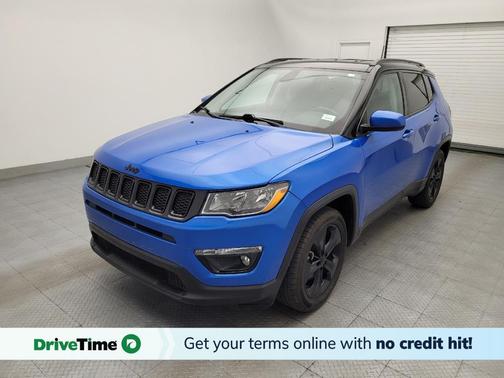 Laser Blue Pearlcoat 2021 Jeep Compass Latitude