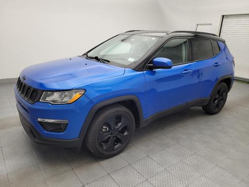Laser Blue Pearlcoat 2021 Jeep Compass Latitude
