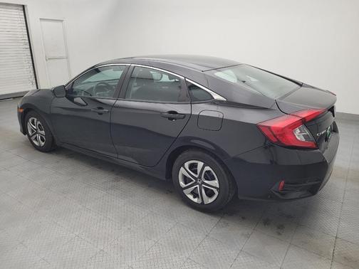 Black 2017 Honda Civic LX