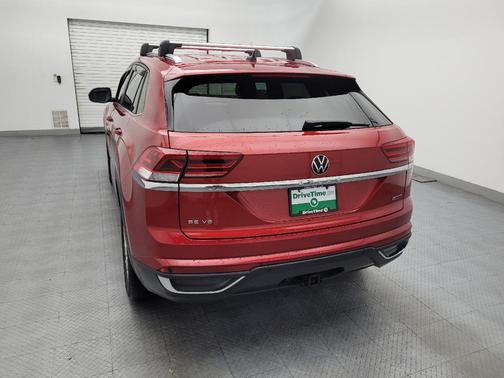 Aurora Red Metallic 2020 Volkswagen Atlas Cross Sport 3.6L V6 SE w/Technology