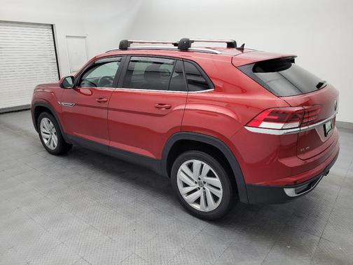 Aurora Red Metallic 2020 Volkswagen Atlas Cross Sport 3.6L V6 SE w/Technology