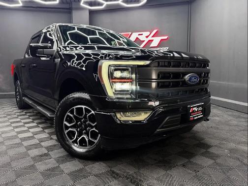 Agate Black Metallic 2021 Ford F-150 Lariat