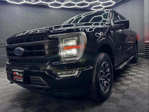 Agate Black Metallic 2021 Ford F-150 Lariat