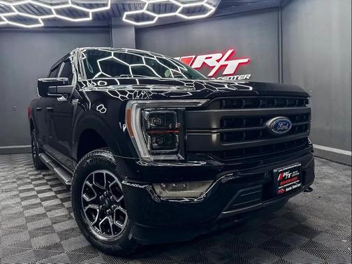 Agate Black Metallic 2021 Ford F-150 Lariat